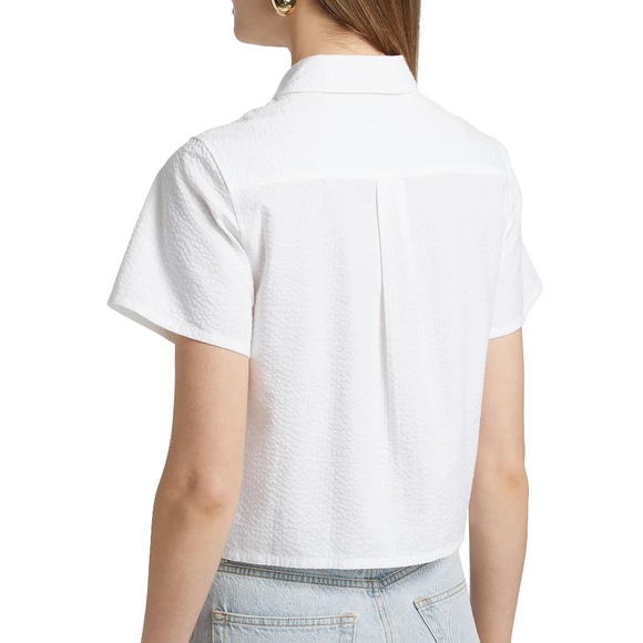 Frame Seersucker top XL New - Picture 12 of 13